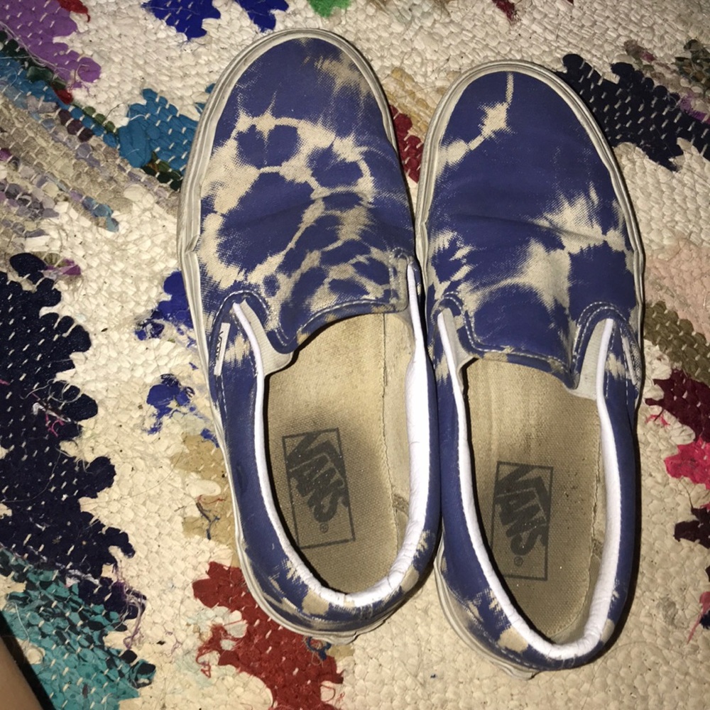 Tie dye vans